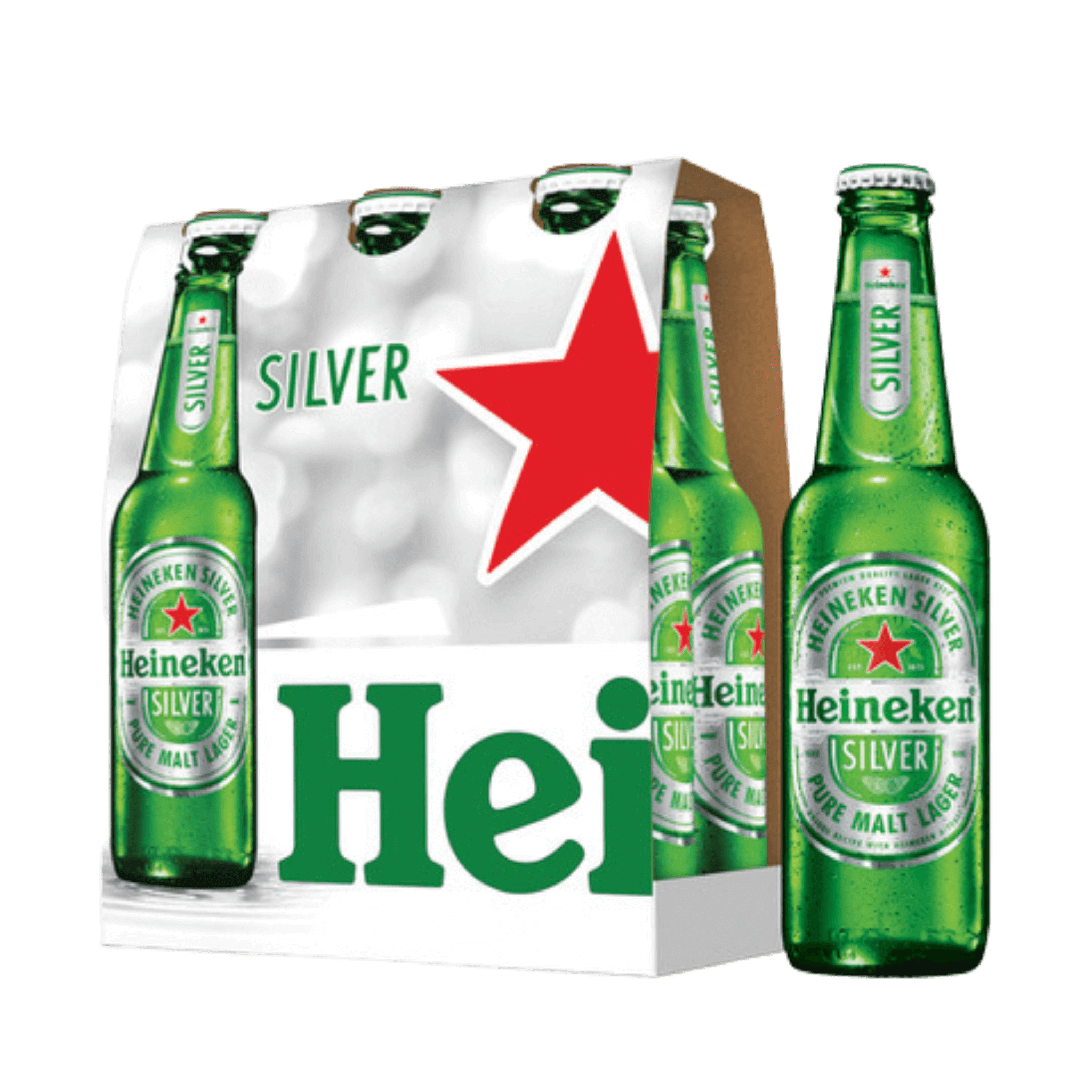 Heineken Silver 330ml Bottle 6 Pack Boozyph Reviews On Judgeme 7917