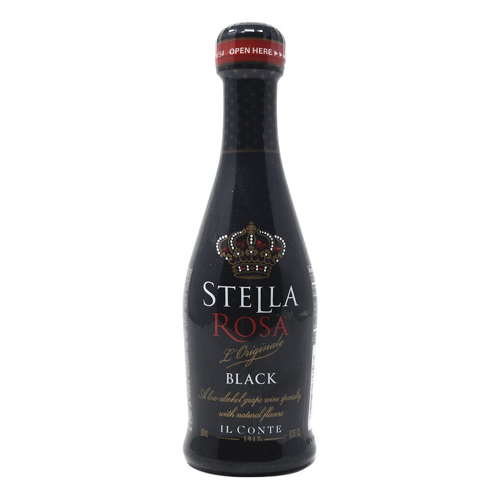 stella black rose wine