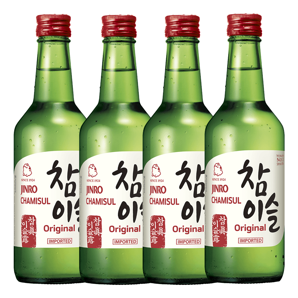 Jinro Chamisul Original Soju 360ml Bundle Of 4 Boozyph Online Liquor Delivery