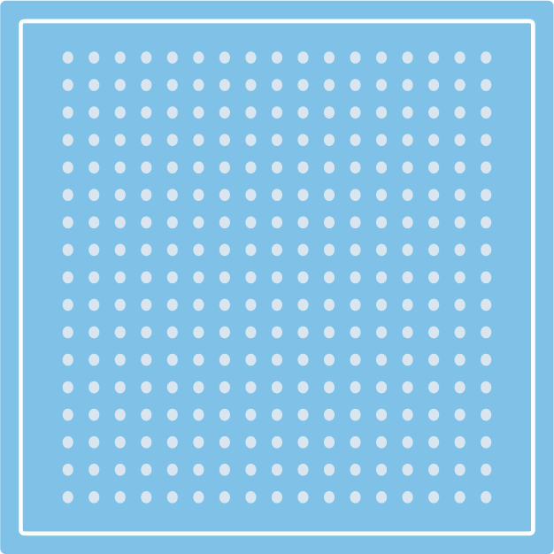 POLKA DOT STENCIL – LARGE, MEDIUM, + SMALL