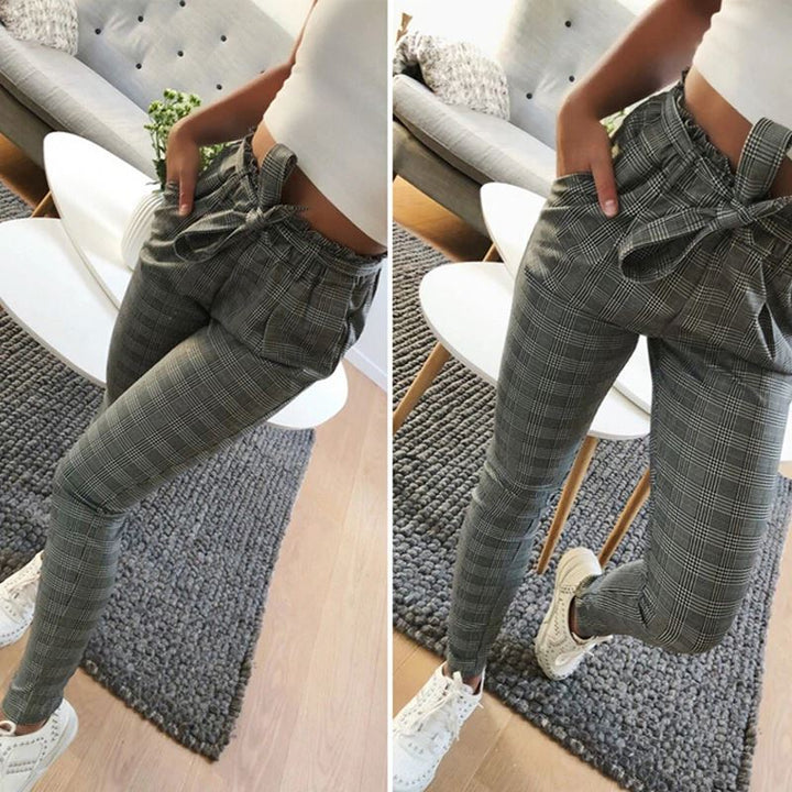 Pantalon Tendance Avec Cordon