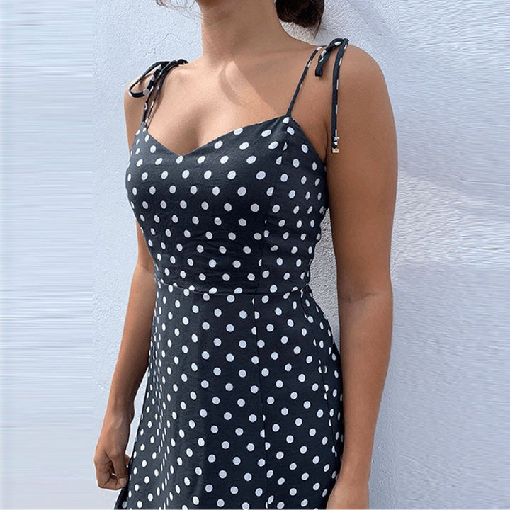 Robe Casual à Pois