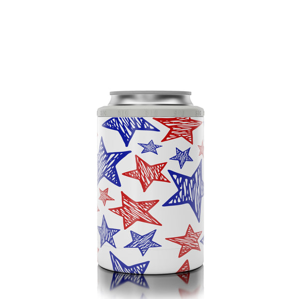 12oz. SIC® Can Cooler Gloss White