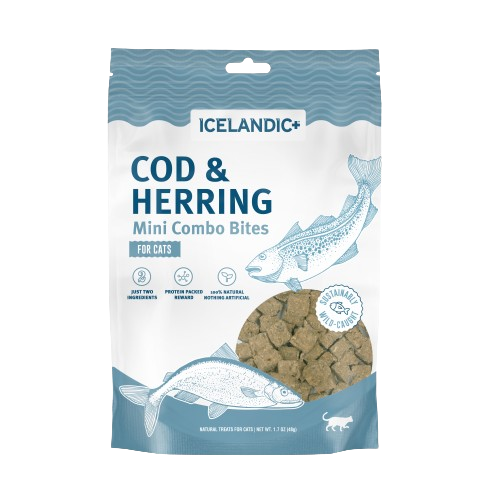 Icelandic Cat Mini Cod & Herring Combo Bites 1.7oz