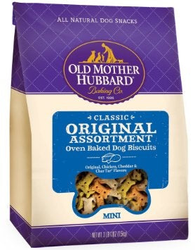 Old Mother Hubbard Crunchy Classic Natural Original Assortment Mini Biscuits Dog Treats