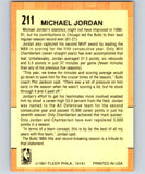 1991-92 Fleer #211 Michael Jordan Bulls AS NBA Basketball