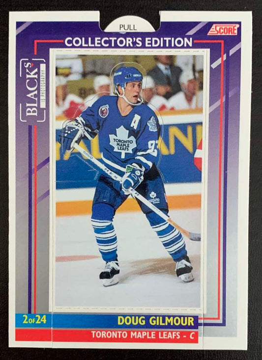  1993-94 Maple Leafs Score Black's #22 Todd Gill V56305