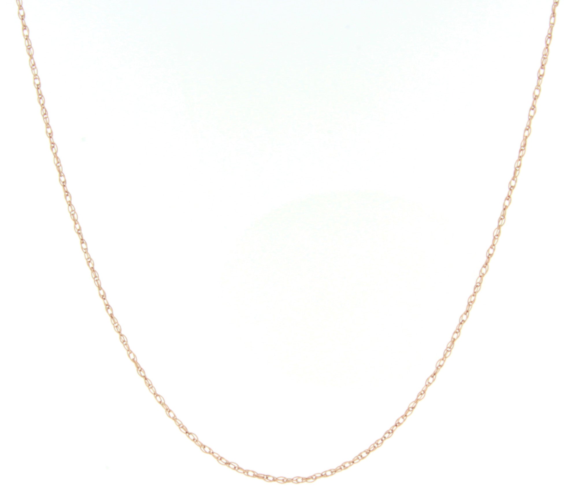 Estate 10k Yellow Gold 0.8mm Rolo Chain