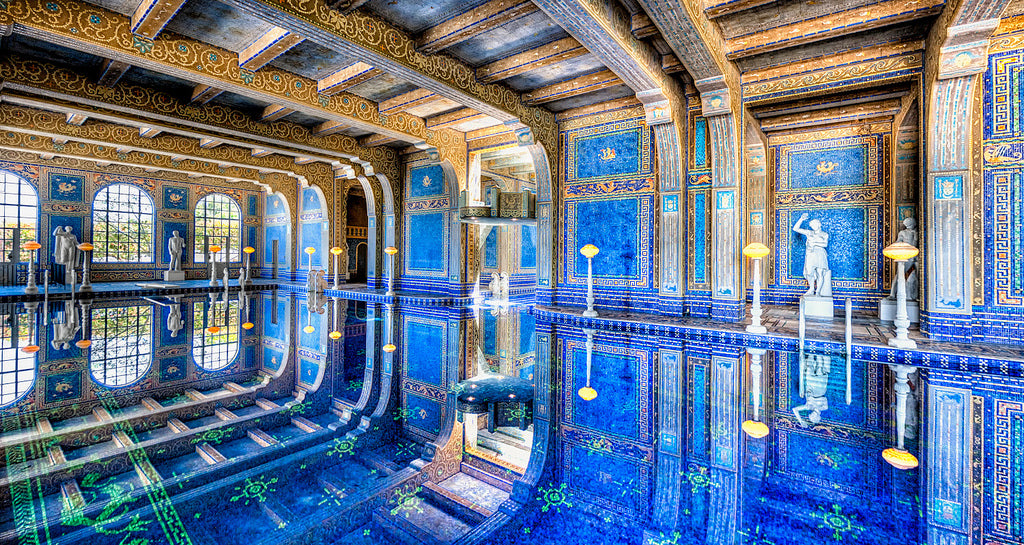 Photographed by Kay Gaensler - Roman Pool at Hearst Castle