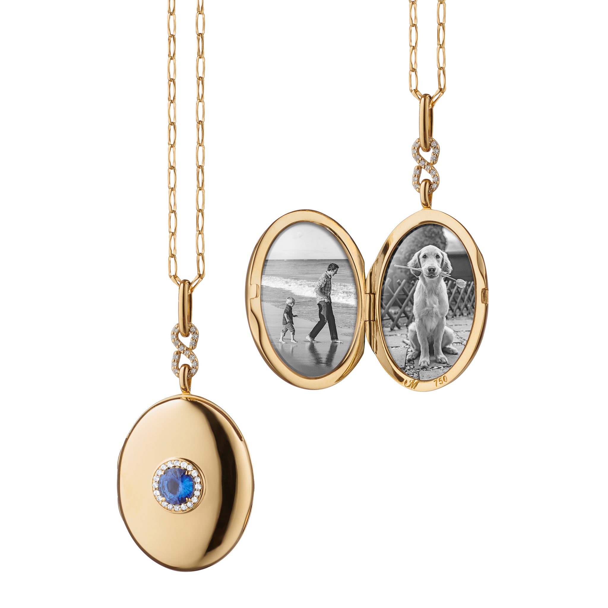 Monica Rich Kosann Viv Slim Cushion Locket