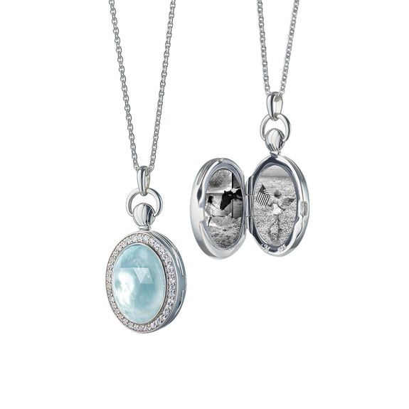 stone and locket