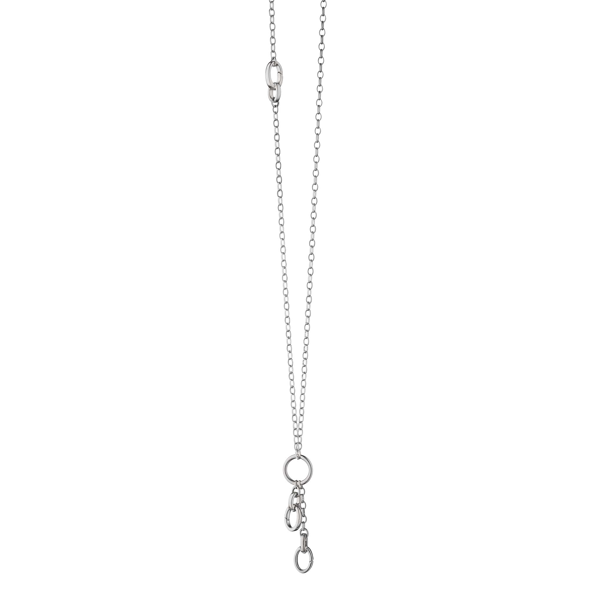 Free to Shine Multi Charm Thin Link Chain 18 Necklace Set - Open St - DSF  Jewels