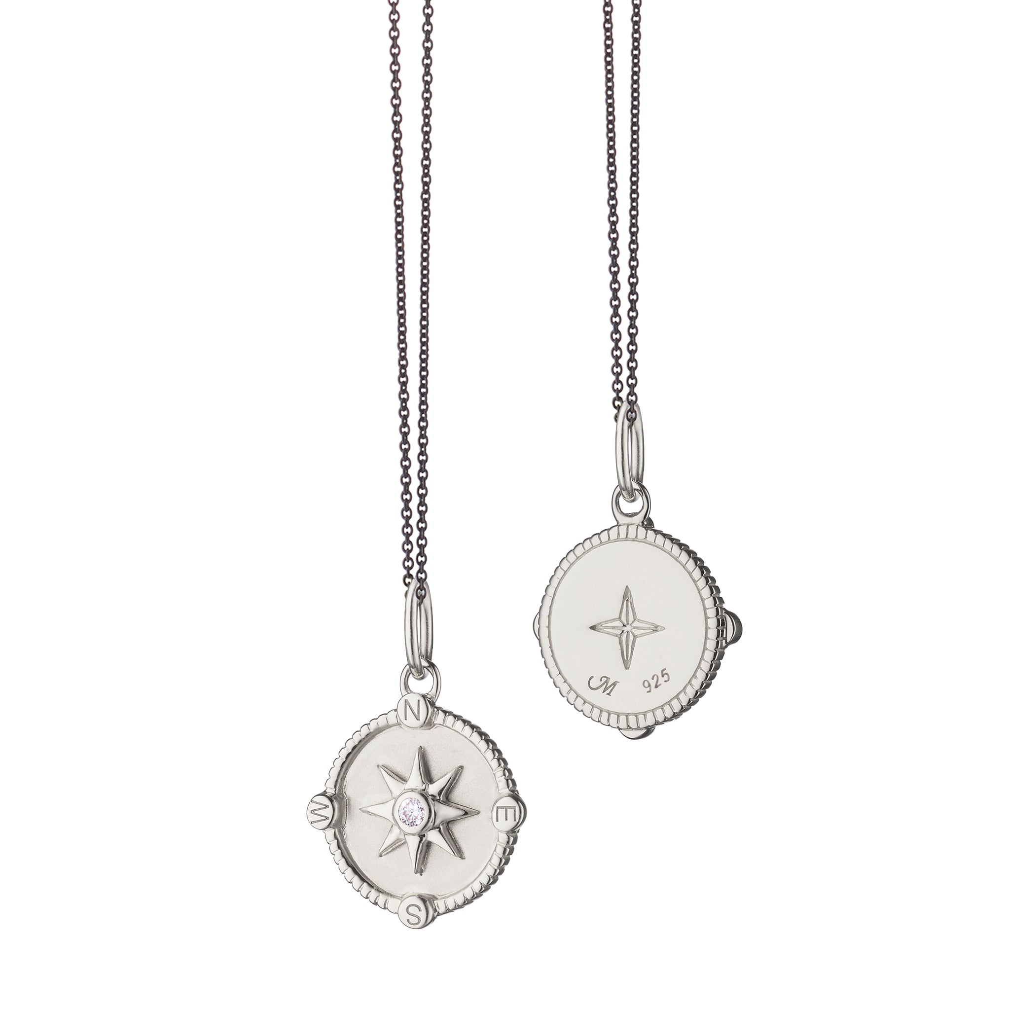 Dragonfly & Mosaic Half Locket Necklace | Monica Rich Kosann