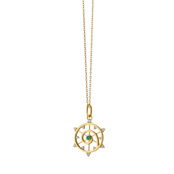 Monica Rich Kosann WISH GENIE BOTTLE NECKLACE, SMALL 18K Yellow Gold  small charm - R & M Woodrow Jewelers