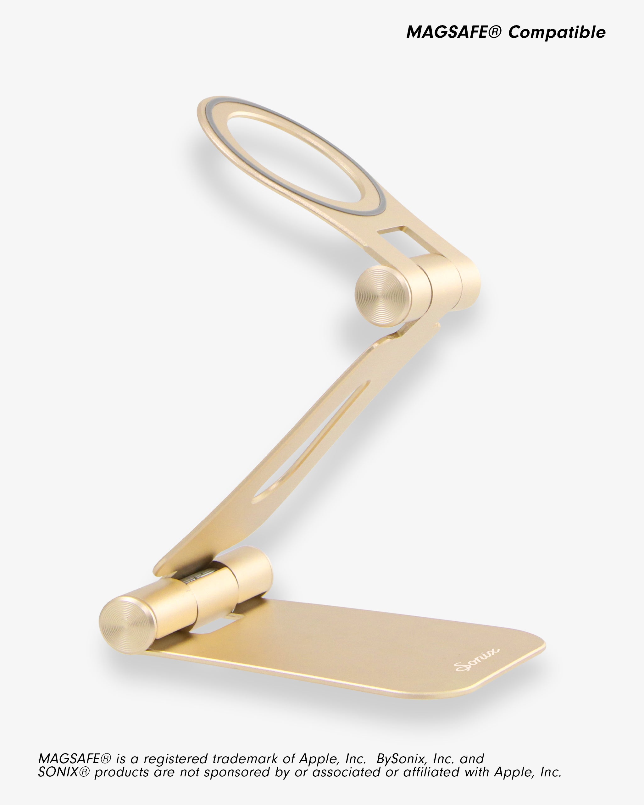 Image of Pedestal Phone Stand - Gold