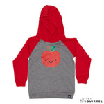 Kawaii Apple Hooded Sweatshirt