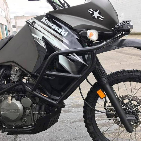 klr 650 pannier racks