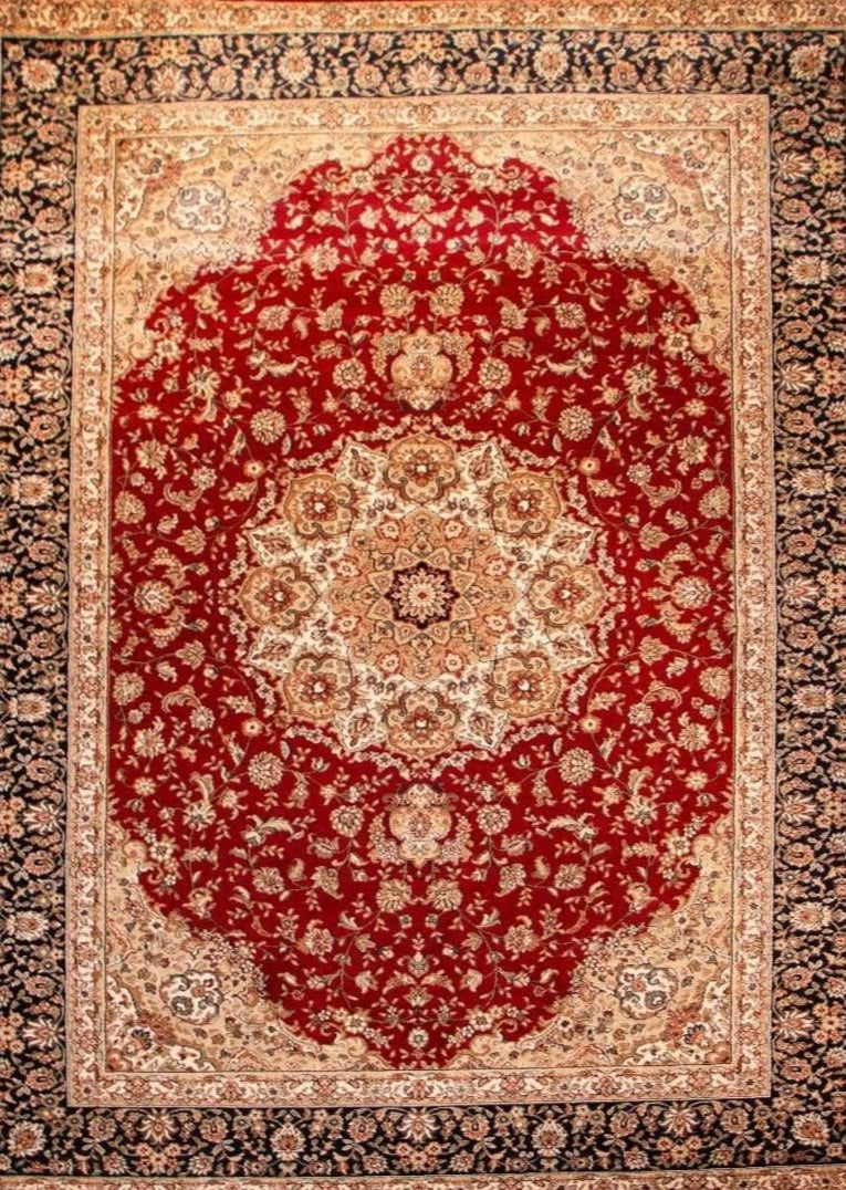 Heirloom - Ruby Blue 55131112 | Machine Made Area Rug ...