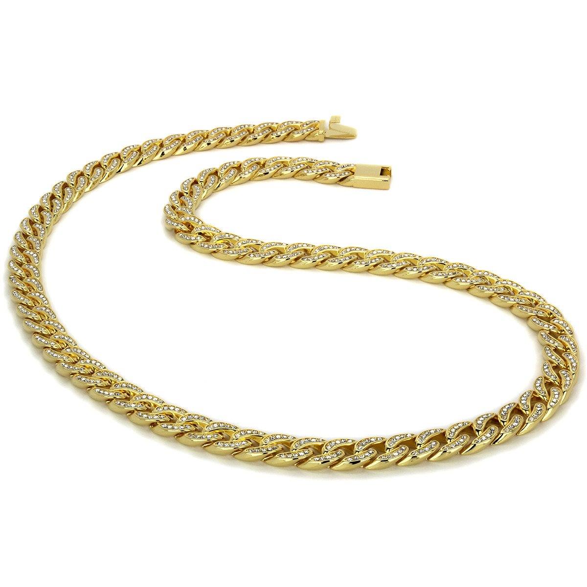 Cuban Chain | FULLY ICED OUT BOX LOCK | Blingkingstar Jewelry ...