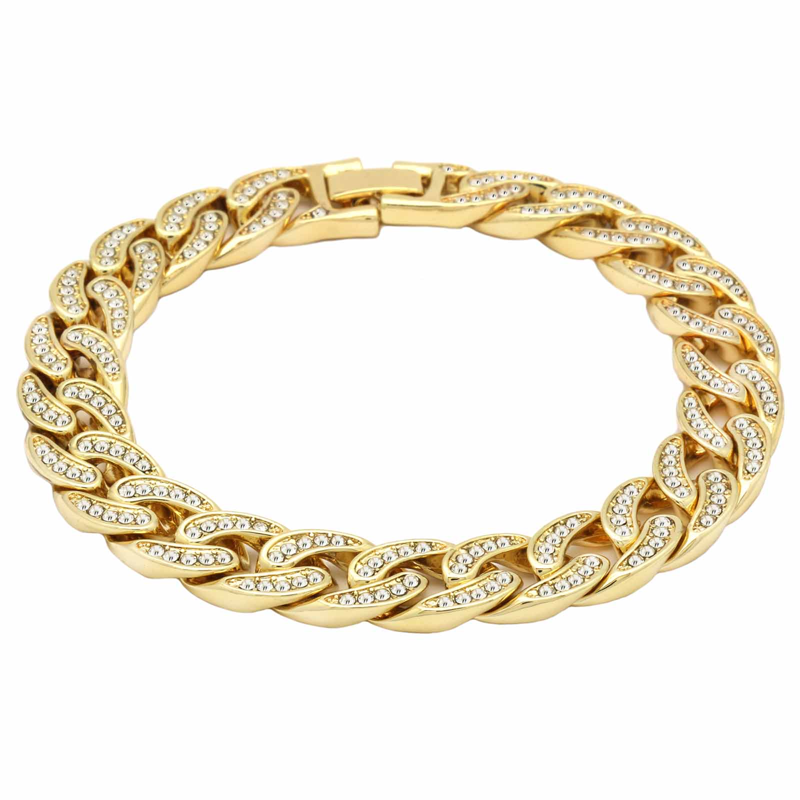 Cuban Bracelet 11mm | Fully Iced Out | BlingKingstar Jewelry ...