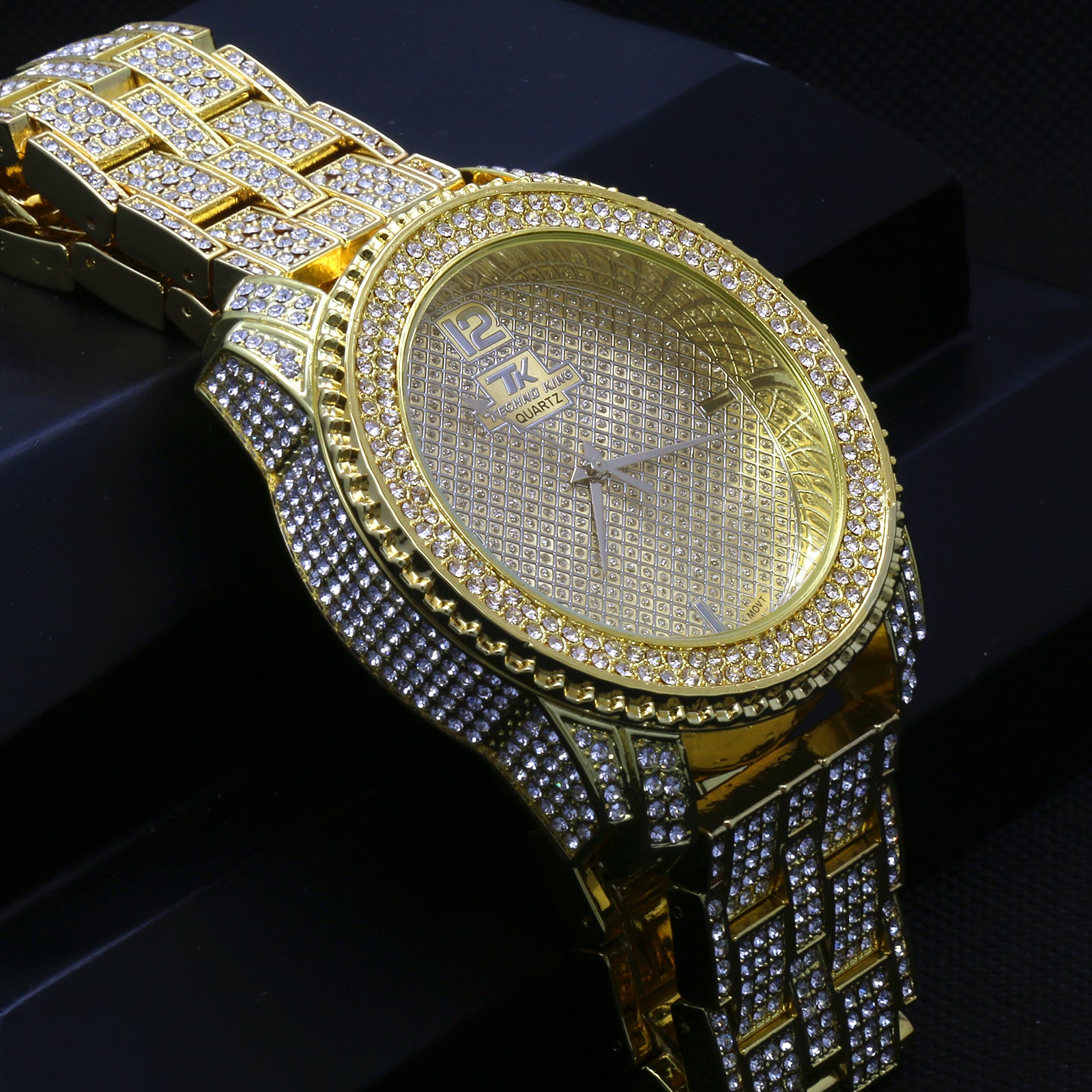 HIp Hop Bling Watches | Iced Out Rolex Style Watch | BlingKingStar