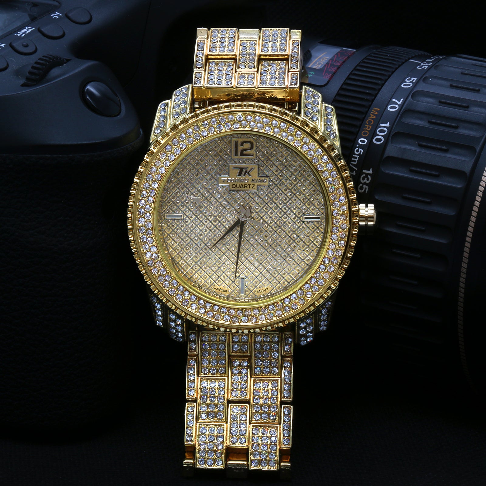 HIp Hop Bling Watches | Iced Out Rolex Style Watch | BlingKingStar