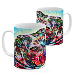 Dean Russo Bulls Eye Cool Gift - Coffee Mug