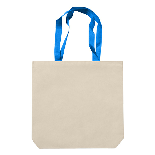 Bag Edge Canvas Boat Tote With Contrast Handles