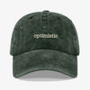 Optimistic - Washed Caps