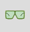 Gafas De Sol O V R S Z -Bling Verdes