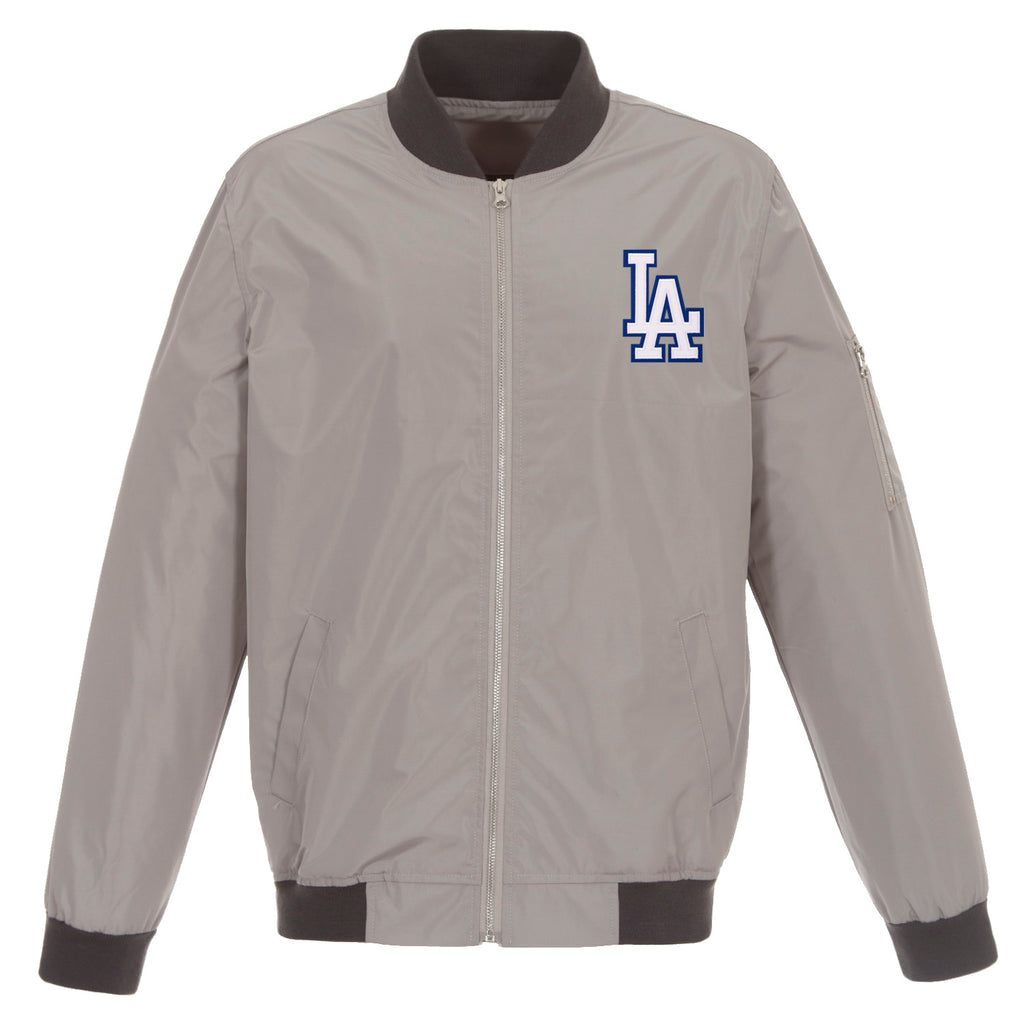 Los Angeles Dodgers Nylon Bomber Jacket – JH Design Group