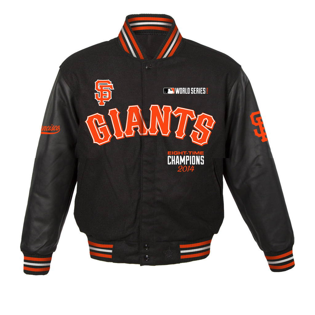 San Francisco Giants Kid's Reversible Wool Championship Jacket – JH ...