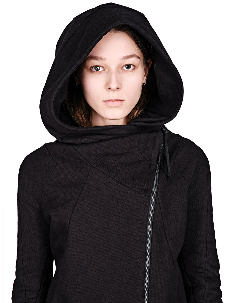 最安値 超美品 MaD Over Zip Asymmetry Zip Hoodie Hoodie