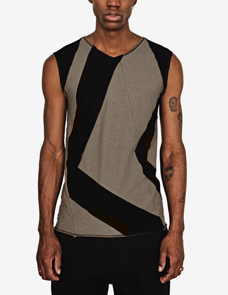 patch work tank top