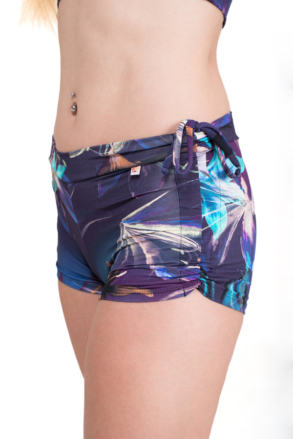 shakti activewear side string shorts