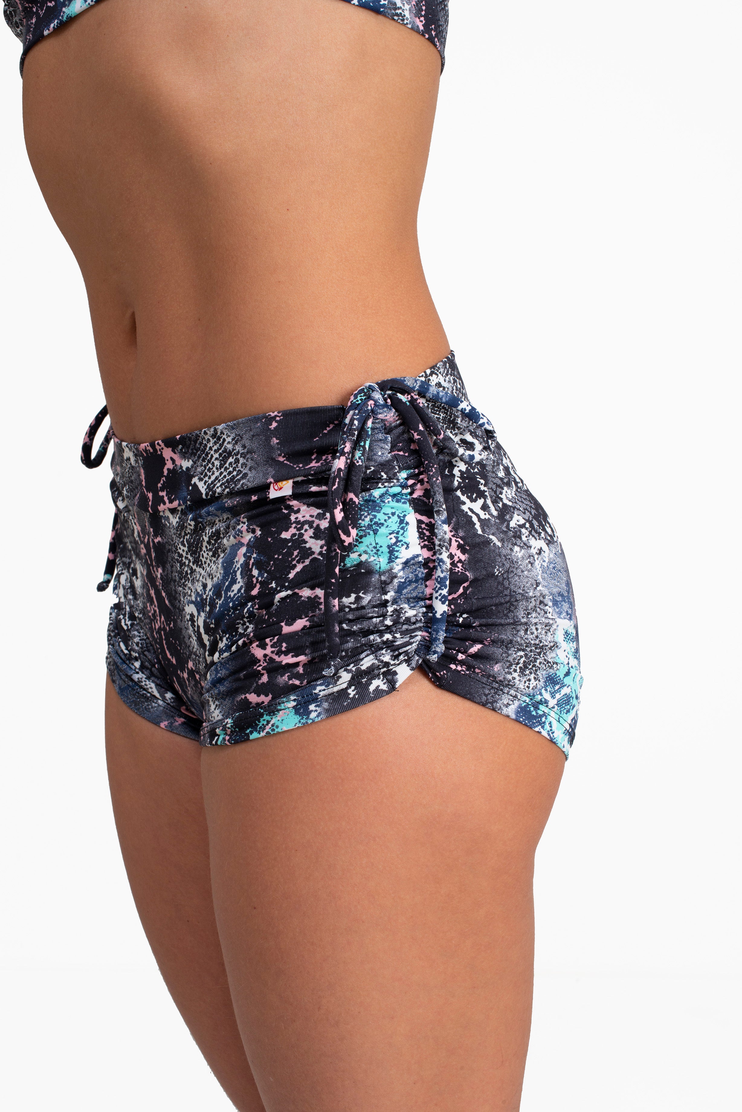 shakti activewear side string shorts