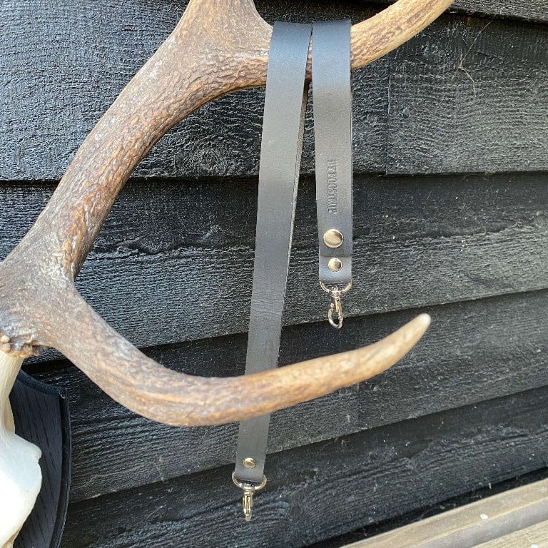 #3 - By Fogstrup Læder keyhanger 30cm | sort