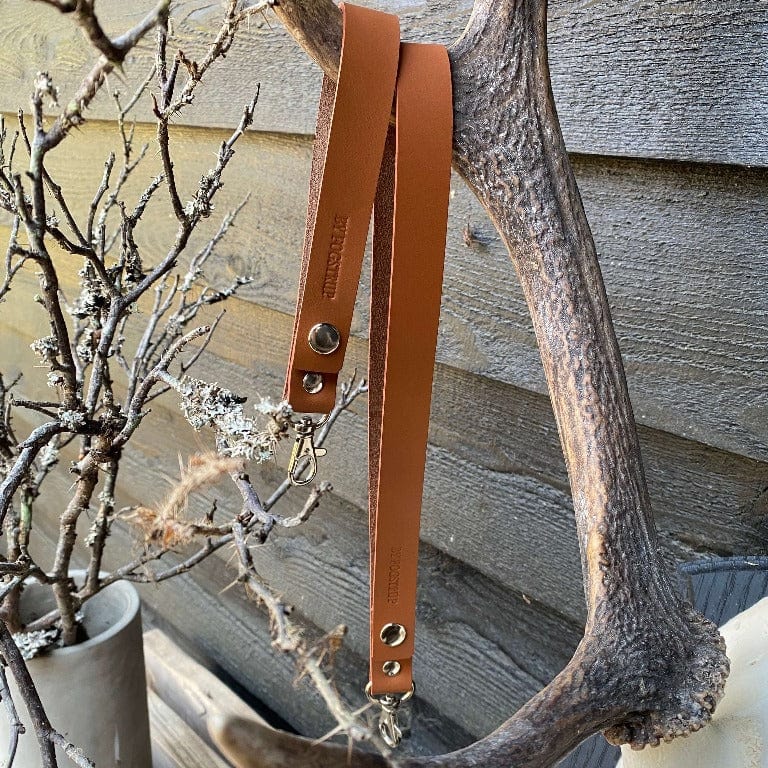 Billede af By Fogstrup Læder keyhanger 15cm | cognac