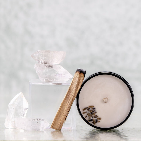 crystal and flame ritual kit nourish & refine home gift collection