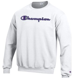 sweater champion white