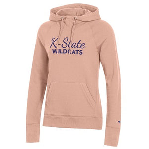 peach champion hoodie women's