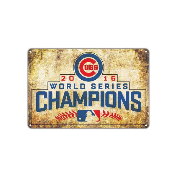 Chicago Cubs 2016 World Series Champions Banner Patch