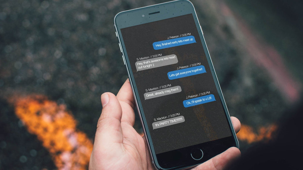 iPhone Text Message After Effects Template