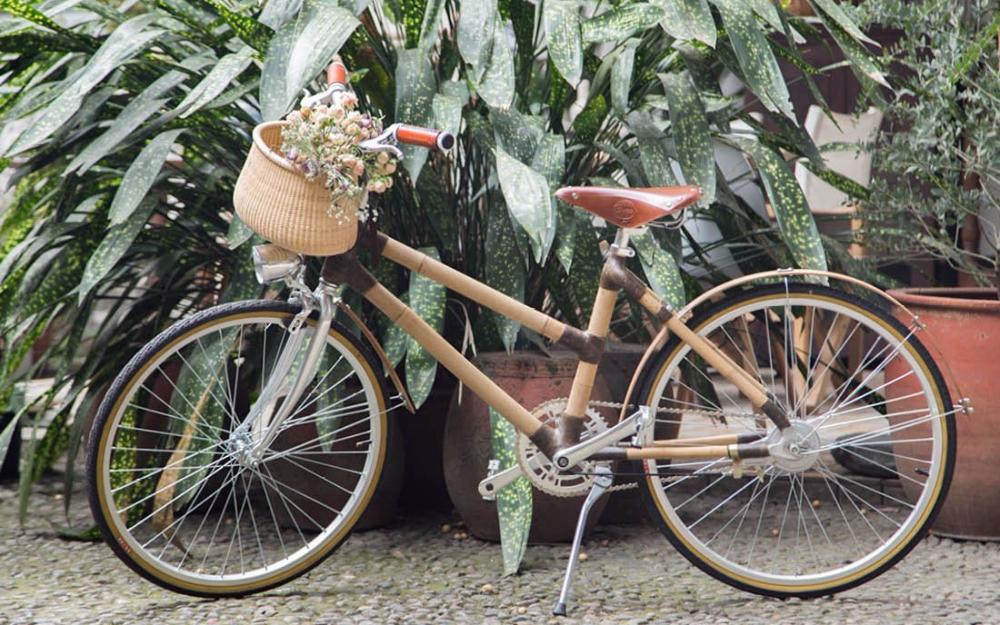 bamboo bike basket