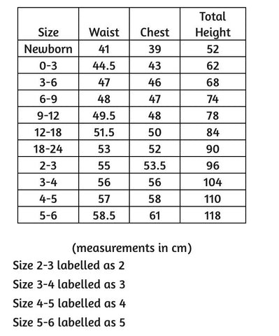 Sizing Charts – Avabug