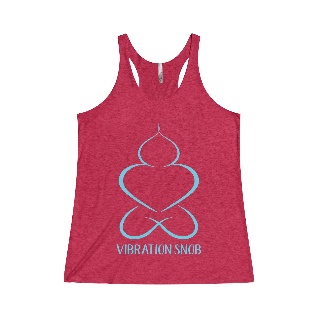 Vibration Snob Logo - Women's Fitted Tank