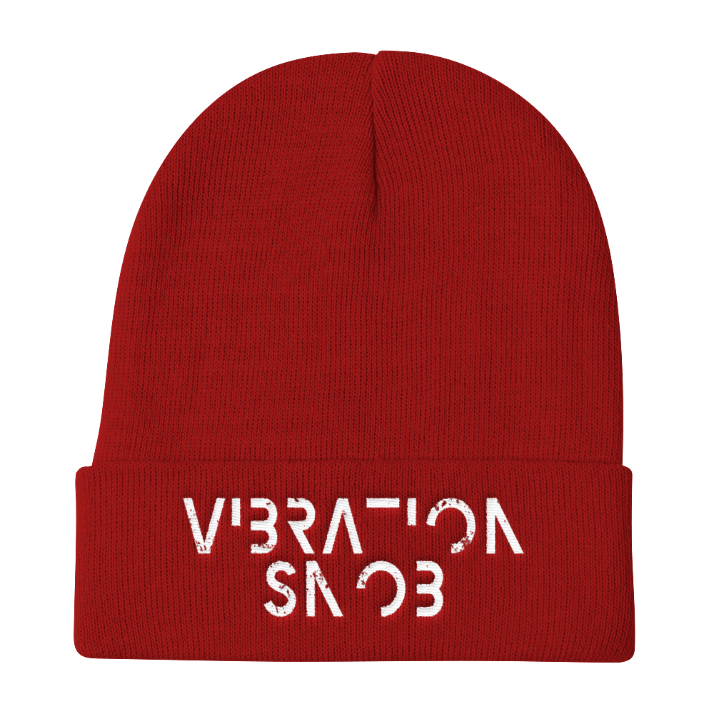 Vibration Snob - Knit Beanie