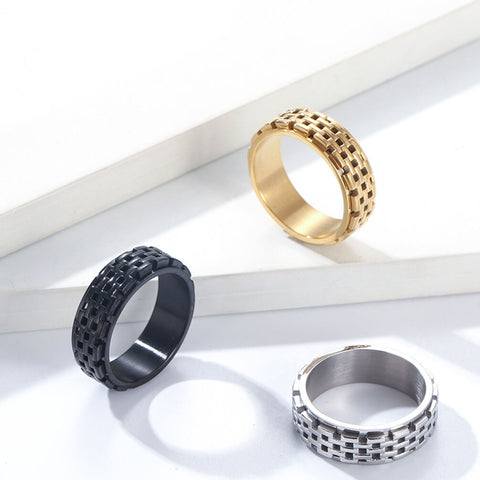 8mm Rotatable Ring Band