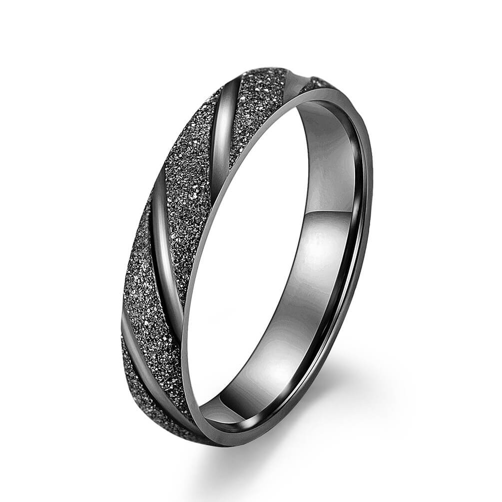 black promise rings for him