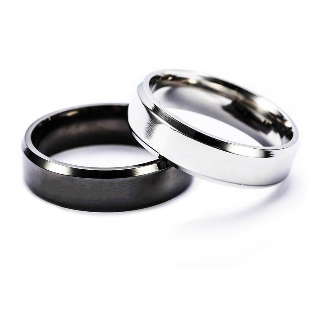 engraved rings for him and her